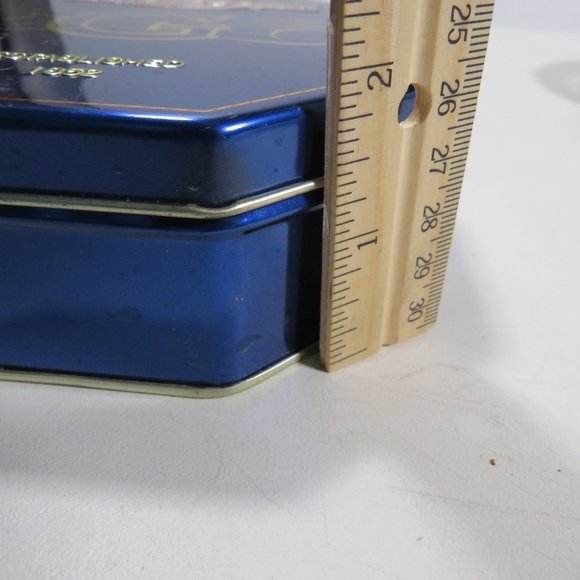 small storage (2) metal tins in excellent condition, easy to open, small storage - Picture 4 of 12